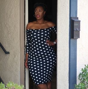 Polka dot dress